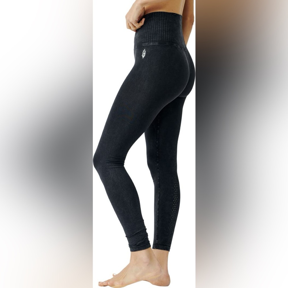 Free People Movement High-Rise 7/8 Length Good Karma Leggings